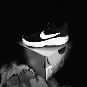 Nike Black and White Sneakers